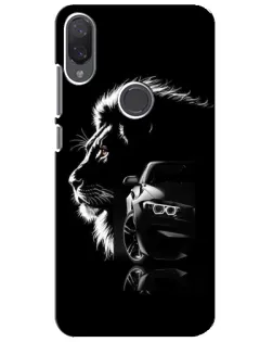 Чехол для Xiaomi Mi Play с картинкой «BMW и лев»