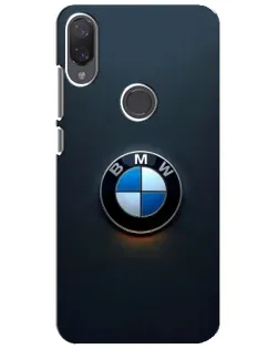 Чехол для Xiaomi Mi Play с картинкой «Логотип BMW — минимализм»