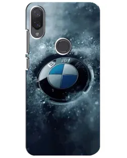 Чохол для Xiaomi Mi Play з картинкою «Логотип BMW — лід»