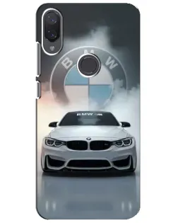 Чохол для Xiaomi Mi Play з картинкою «BMW в білому диму»