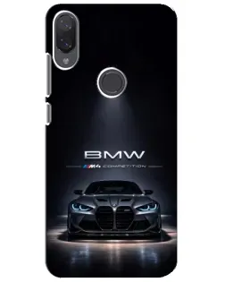 Чохол для Xiaomi Mi Play з картинкою «BMW крізь нічне місто»