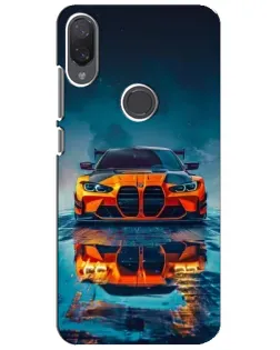Чохол для Xiaomi Mi Play з картинкою «BMW — золота емблема»