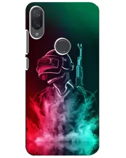 Чехол для Xiaomi Mi Play с картинкой «PUBG — огненный воин»