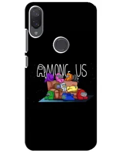 Чохол для Xiaomi Mi Play з картинкою «Логотип Among Us»