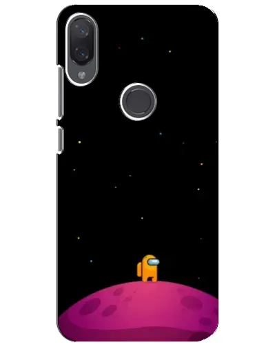 Чехол для Xiaomi Mi Play с картинкой «Одинокий герой на планете»
