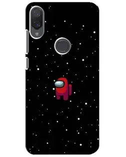 Чехол для Xiaomi Mi Play с картинкой «Красный Among Us»