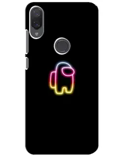 Чехол для Xiaomi Mi Play с картинкой «Among Us градиент»
