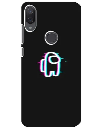 Чехол для Xiaomi Mi Play с картинкой «Among Us неон»