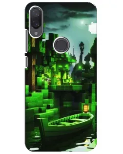 Чохол для Xiaomi Mi Play з картинкою «Minecraft лісовий пейзаж»