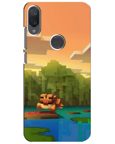 Чехол для Xiaomi Mi Play с картинкой «Майнкрафт закат солнца» Чехол для Xiaomi Mi Play с картинкой «Майнкрафт закат солнца»