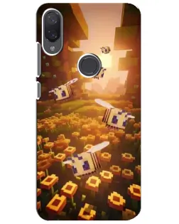 Чехол для Xiaomi Mi Play с картинкой «Поле подсолнухов»