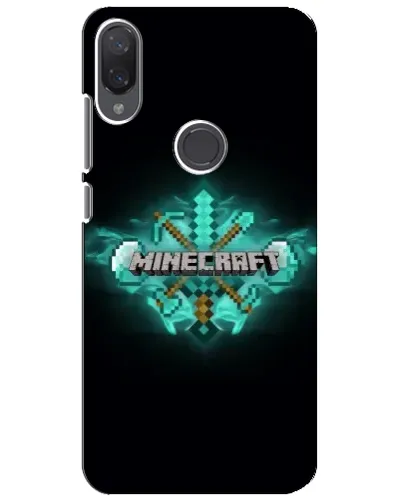 Чехол для Xiaomi Mi Play с картинкой «Minecraft Diamond лого» Чехол для Xiaomi Mi Play с картинкой «Minecraft Diamond лого»