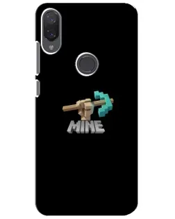 Чехол для Xiaomi Mi Play с картинкой «Алмазная кирка»