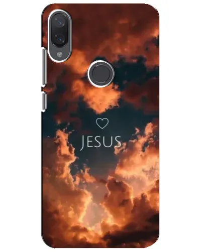 Чехол для Xiaomi Mi Play с картинкой «Сияние Имени Jesus»