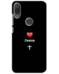 Чохол для Xiaomi Mi Play з картинкою «Серце - Jesus» Чохол для Xiaomi Mi Play з картинкою «Серце - Jesus»