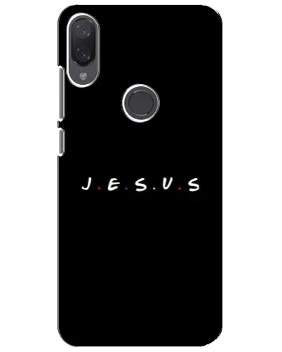 Чехол для Xiaomi Mi Play с картинкой «Точки веры J.E.S.U.S.»
