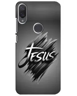 Чехол для Xiaomi Mi Play с картинкой «Надпись Jesus Graffiti»