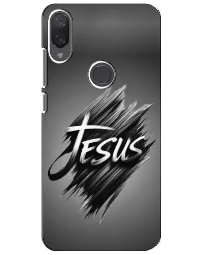Чехол для Xiaomi Mi Play с картинкой «Надпись Jesus Graffiti»