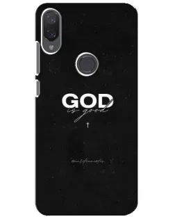 Чехол для Xiaomi Mi Play с картинкой «GOD — Бог над всем»