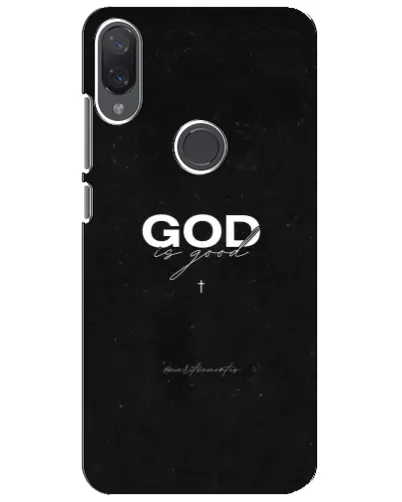 Чехол для Xiaomi Mi Play с картинкой «GOD — Бог над всем»
