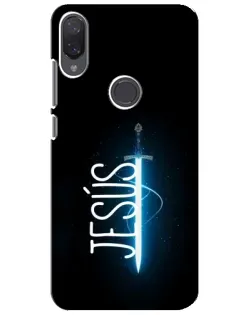 Чехол для Xiaomi Mi Play с картинкой «Меч Духа Jesus»
