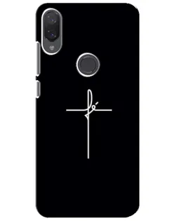 Чехол для Xiaomi Mi Play с картинкой «Тонкий крест»