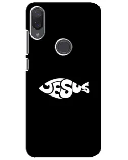 Чехол для Xiaomi Mi Play с картинкой «Рыба Jesus»