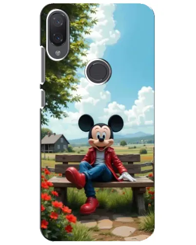 Чехол для Xiaomi Mi Play с картинкой «Микки на скамейке» Чехол для Xiaomi Mi Play с картинкой «Микки на скамейке»