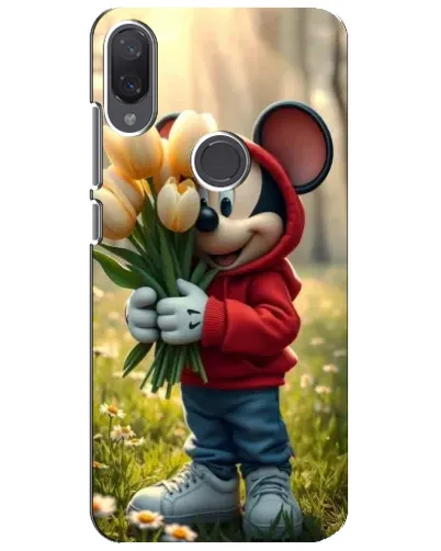 Чехол для Xiaomi Mi Play с картинкой «Микки с тюльпанами» Чехол для Xiaomi Mi Play с картинкой «Микки с тюльпанами»