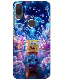 Чехол для Xiaomi Mi Play с картинкой «Неоновый океан»