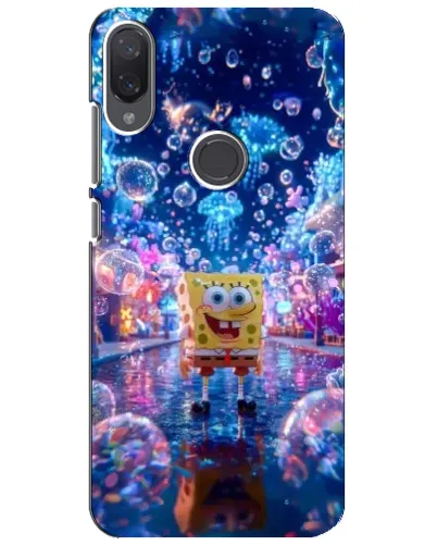 Чехол для Xiaomi Mi Play с картинкой «Неоновый океан»
