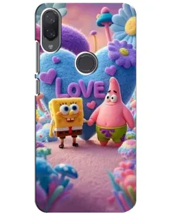 Чехол для Xiaomi Mi Play с картинкой «Губка Боб Патрик»