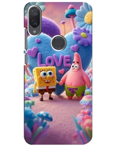 Чехол для Xiaomi Mi Play с картинкой «Губка Боб Патрик»