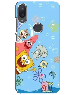 Чехол для Xiaomi Mi Play с картинкой «Веселые пузырьки»