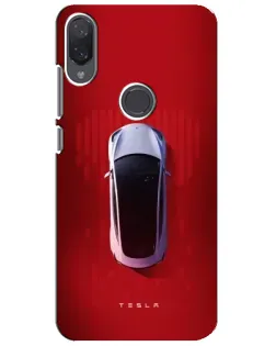 Чехол для Xiaomi Mi Play с картинкой «Tesla Top View» Чехол для Xiaomi Mi Play с картинкой «Tesla Top View»