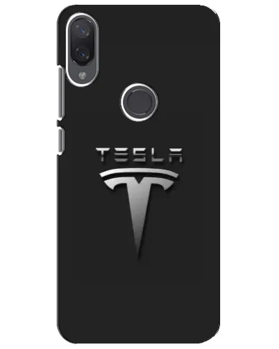 Чехол для Xiaomi Mi Play с картинкой «Стальной логотип Tesla» Чехол для Xiaomi Mi Play с картинкой «Стальной логотип Tesla»