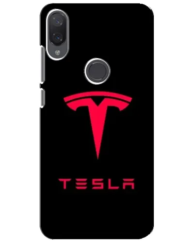 Чехол для Xiaomi Mi Play с картинкой «Tesla Red Logo» Чехол для Xiaomi Mi Play с картинкой «Tesla Red Logo»