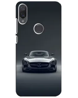 Чехол для Xiaomi Mi Play с картинкой «Mercedes на черном»