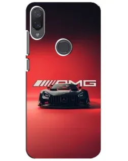 Чехол для Xiaomi Mi Play с картинкой «Mercedes AMG — красная линия»