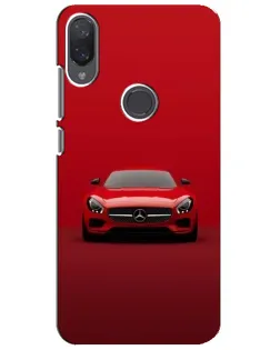 Чехол для Xiaomi Mi Play с картинкой «Красный Mercedes AMG»