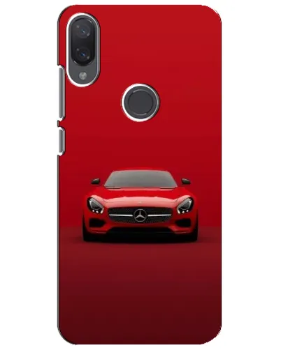 Чехол для Xiaomi Mi Play с картинкой «Красный Mercedes AMG»