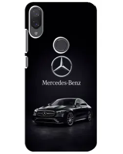 Чехол для Xiaomi Mi Play с картинкой «Mercedes — решетка радиатора»