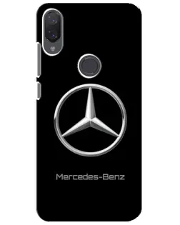 Чехол для Xiaomi Mi Play с картинкой «Mercedes Silver Logo»
