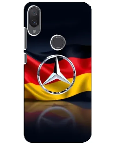 Чехол для Xiaomi Mi Play с картинкой «Mercedes — флаг Германии»