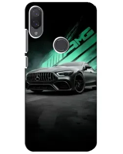 Чехол для Xiaomi Mi Play с картинкой «Темный Mercedes AMG»
