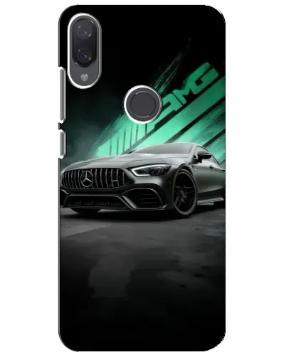 Чехол для Xiaomi Mi Play с картинкой «Темный Mercedes AMG»