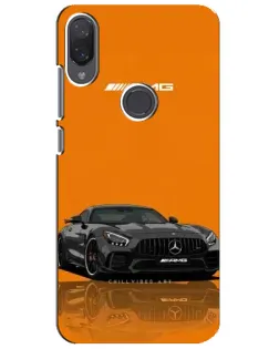 Чехол для Xiaomi Mi Play с картинкой «Оранжевый Mercedes AMG»
