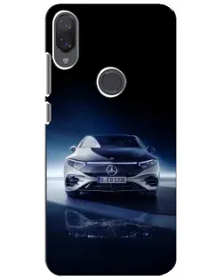 Чехол для Xiaomi Mi Play с картинкой «Ночной Mercedes EQ»