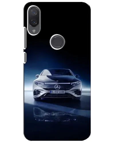 Чехол для Xiaomi Mi Play с картинкой «Ночной Mercedes EQ»