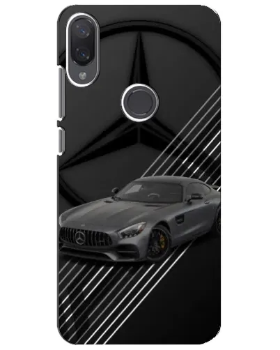 Чехол для Xiaomi Mi Play с картинкой «Mercedes AMG — графика»